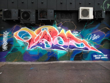Graffiti Wall - Photo by Ghostwritter