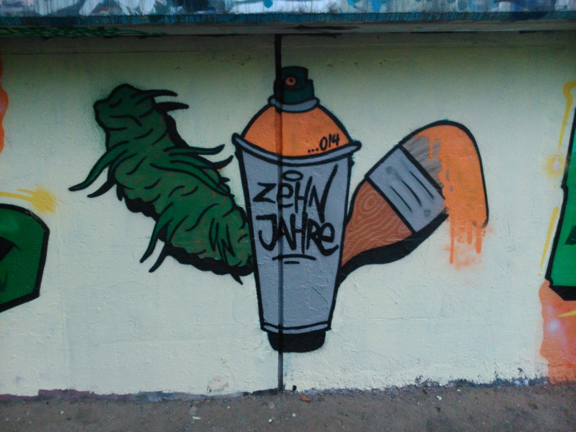 Graffiti Wall - Photo by Ghostwritter