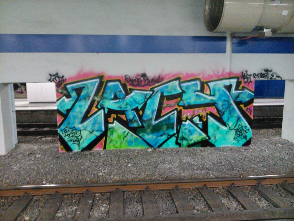 Graffiti Wall - Photo by Ghostwritter