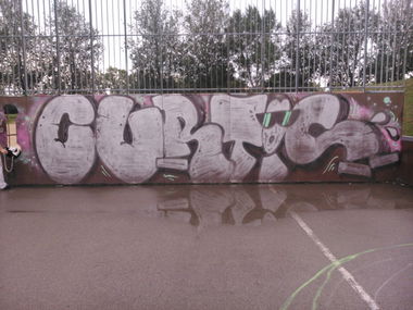 Graffiti Bombing - Photo by Ghostwritter