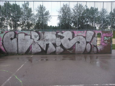 Graffiti Bombing - Photo by Ghostwritter