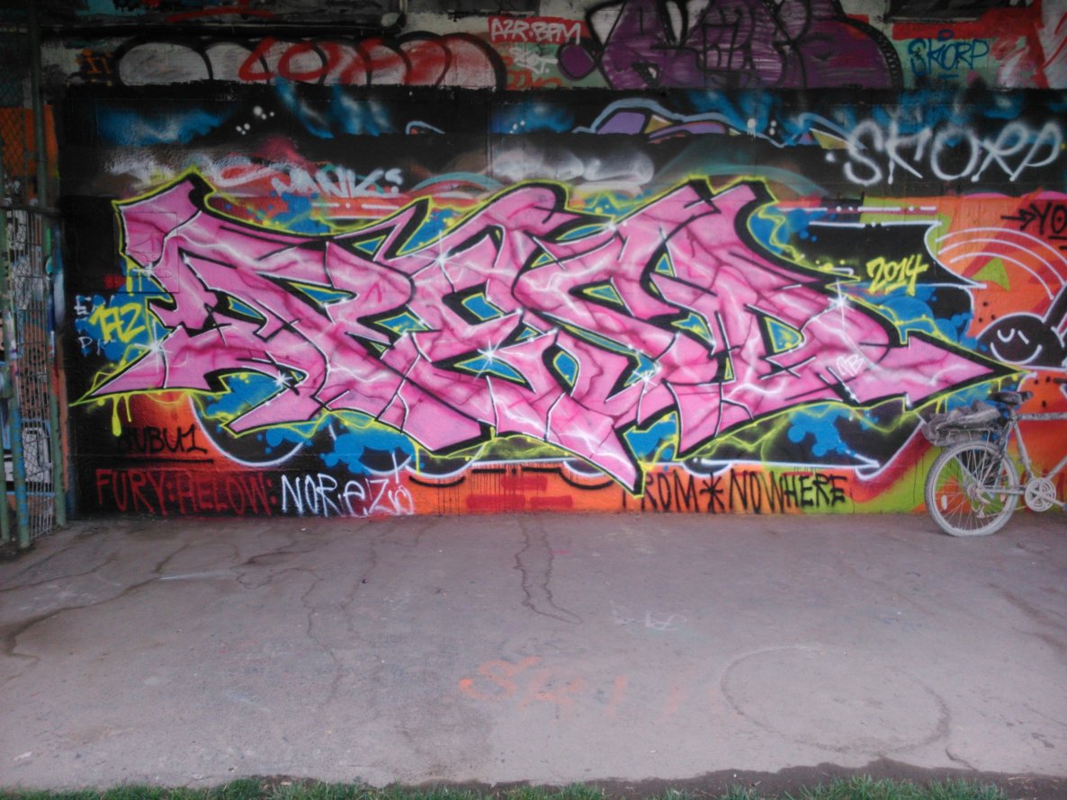 Graffiti Wall - Photo by Ghostwritter