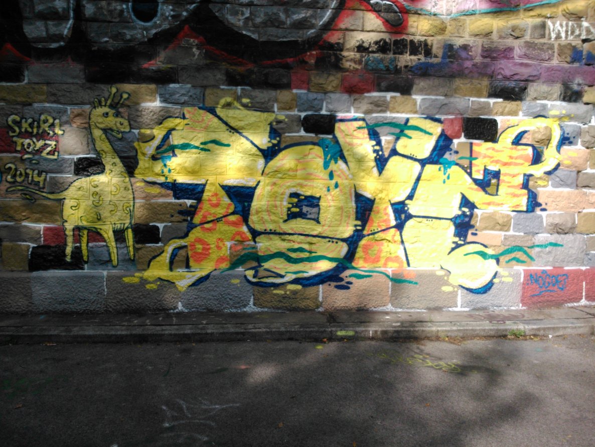 Graffiti Wall - Photo by Ghostwritter