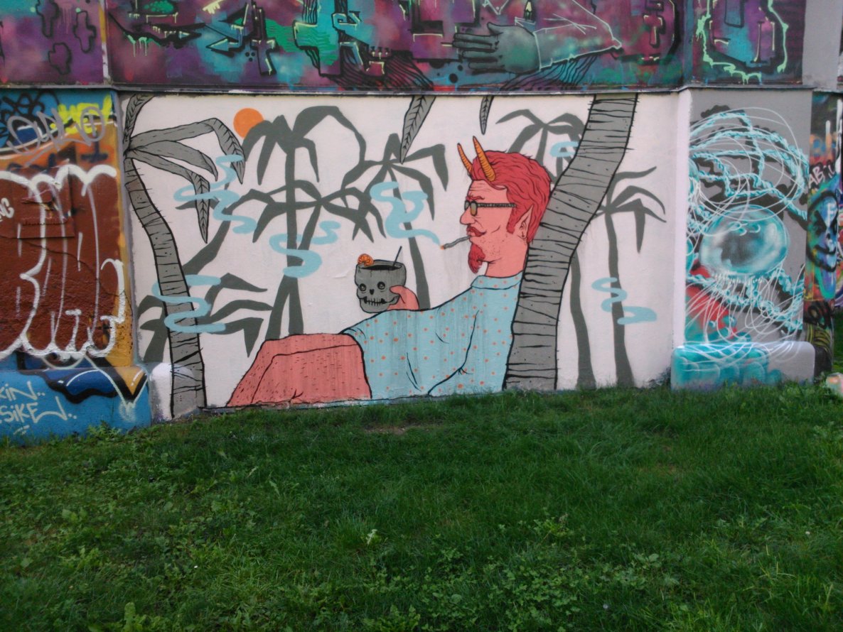 Graffiti Wall - Photo by Ghostwritter