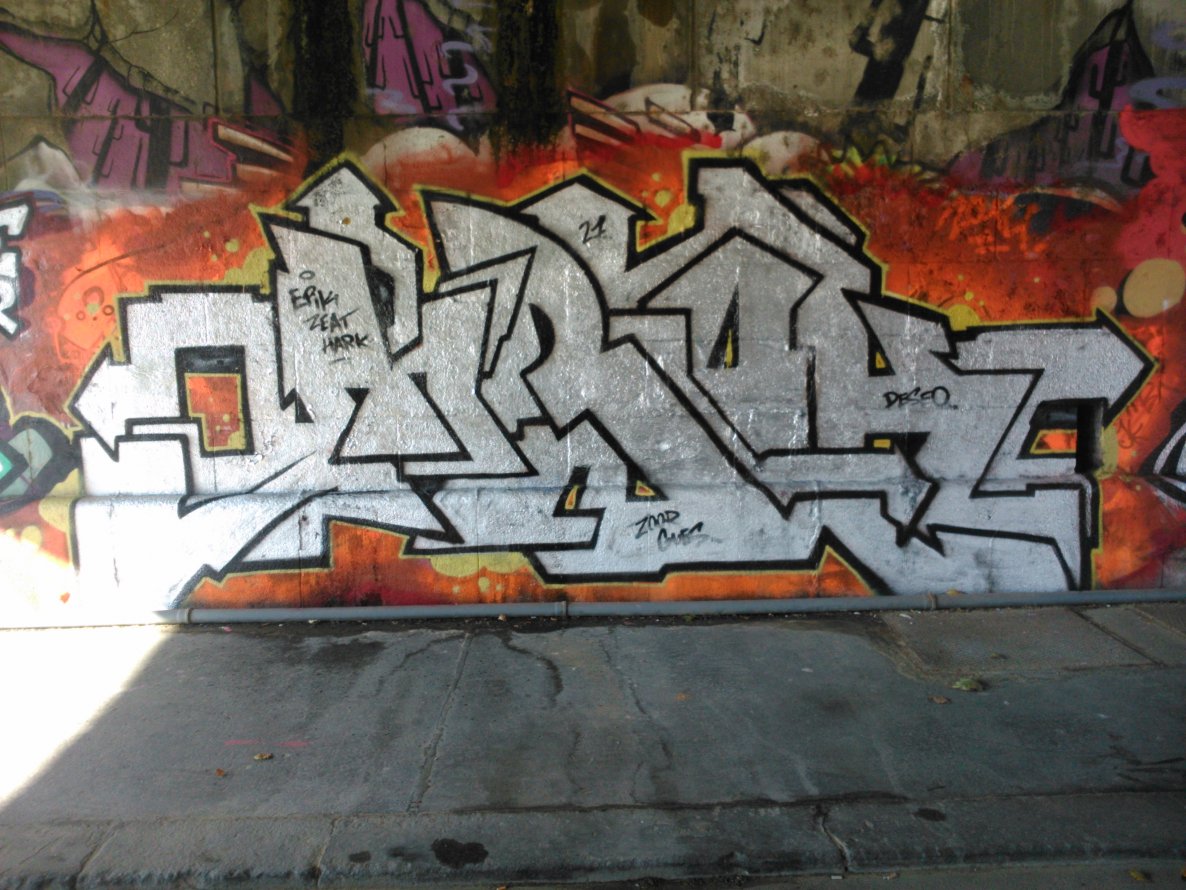 Graffiti Wall - Photo by Ghostwritter