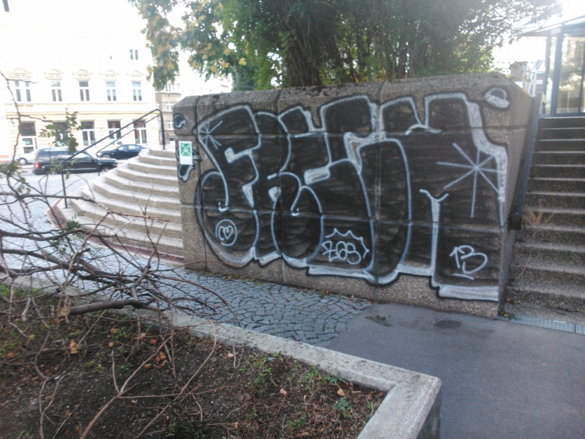 Graffiti Bombing - Photo by Ghostwritter