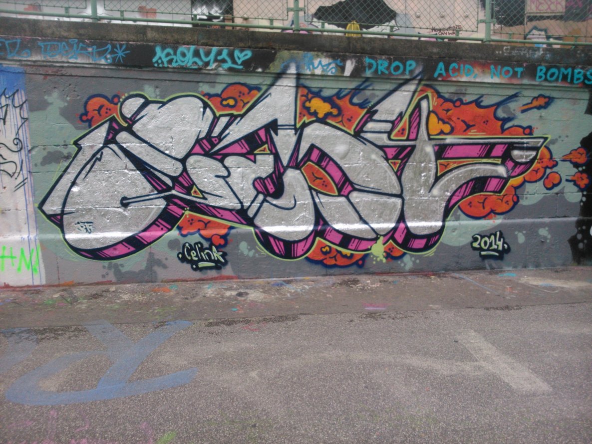 Graffiti Wall - Photo by Ghostwritter