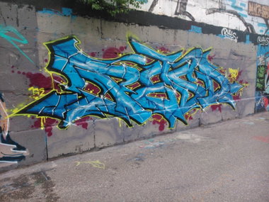 Graffiti Wall - Photo by Ghostwritter