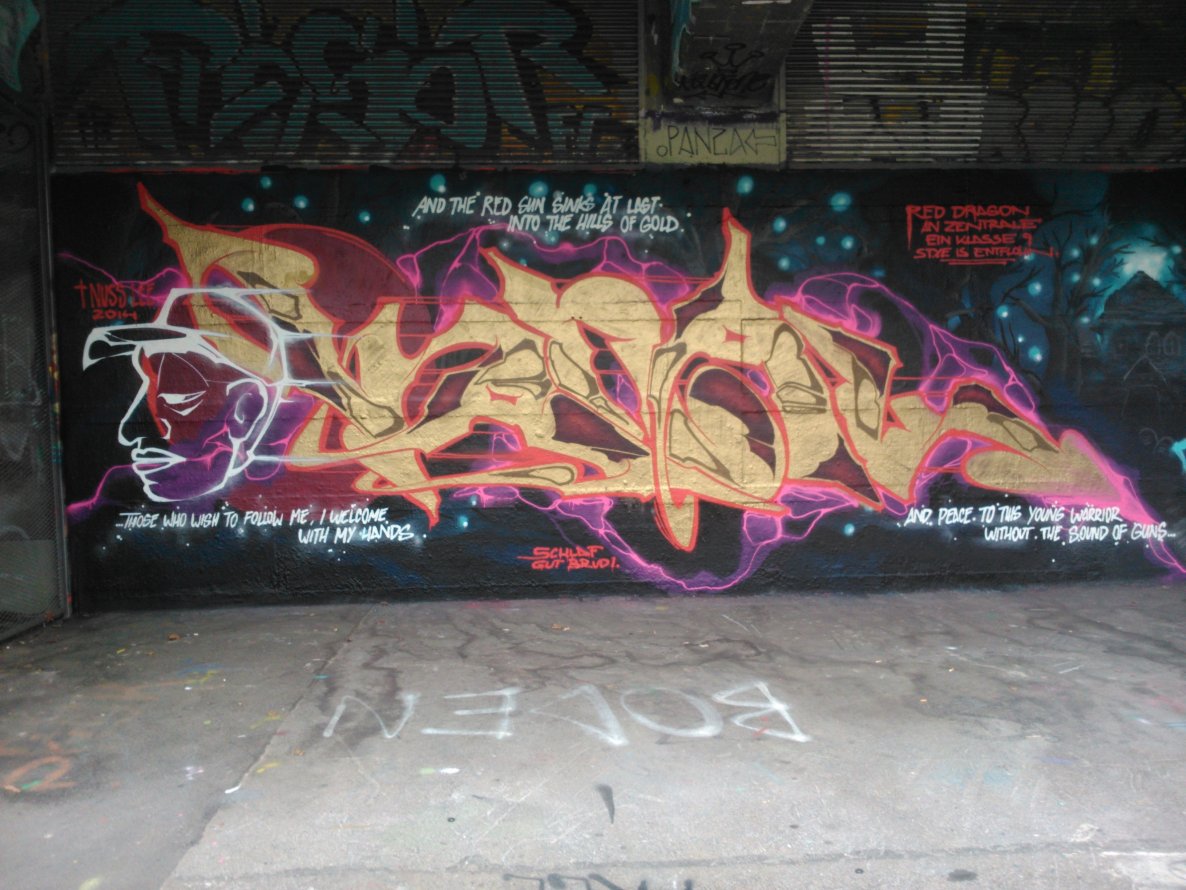 Graffiti Wall - Photo by Ghostwritter