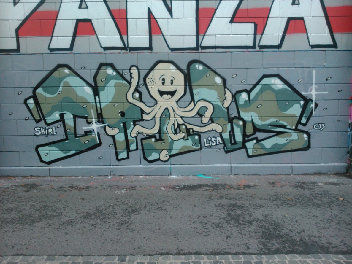 Graffiti Wall - Photo by Ghostwritter
