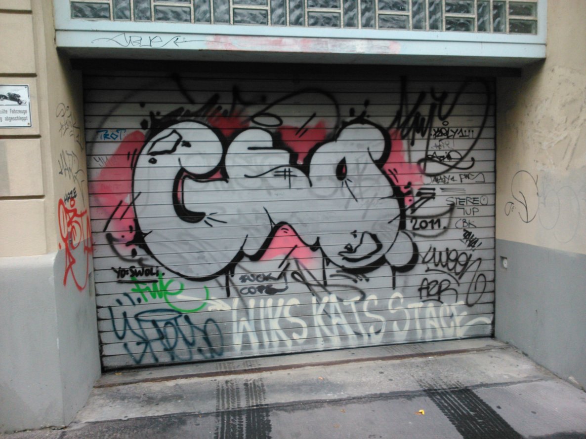 Graffiti Bombing - Photo by Ghostwritter