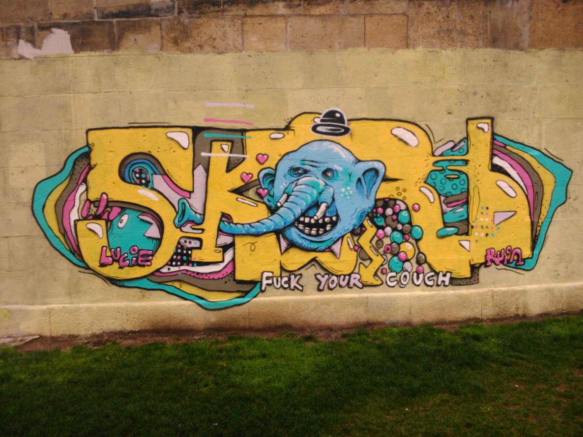 Graffiti Wall - Photo by Ghostwritter