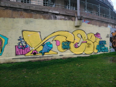 Graffiti Wall - Photo by Ghostwritter