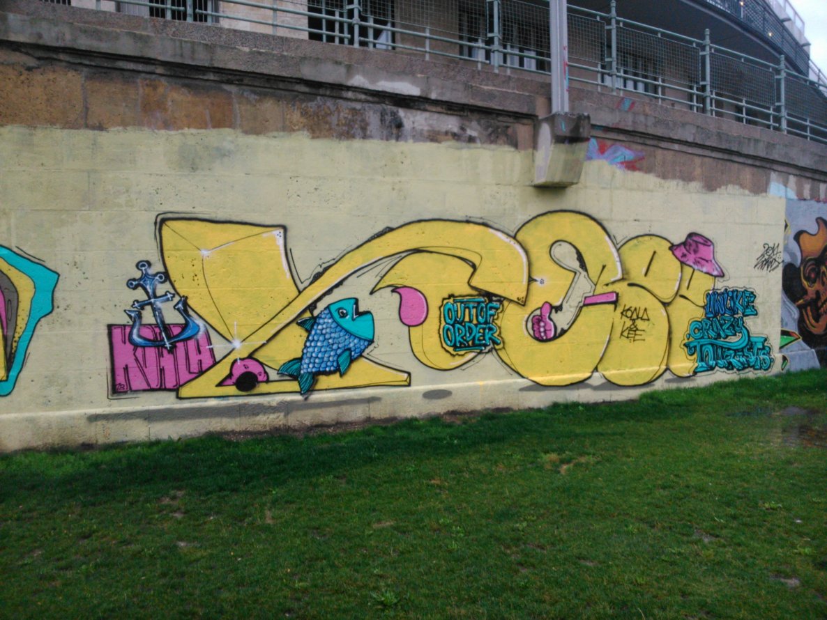 Graffiti Wall - Photo by Ghostwritter