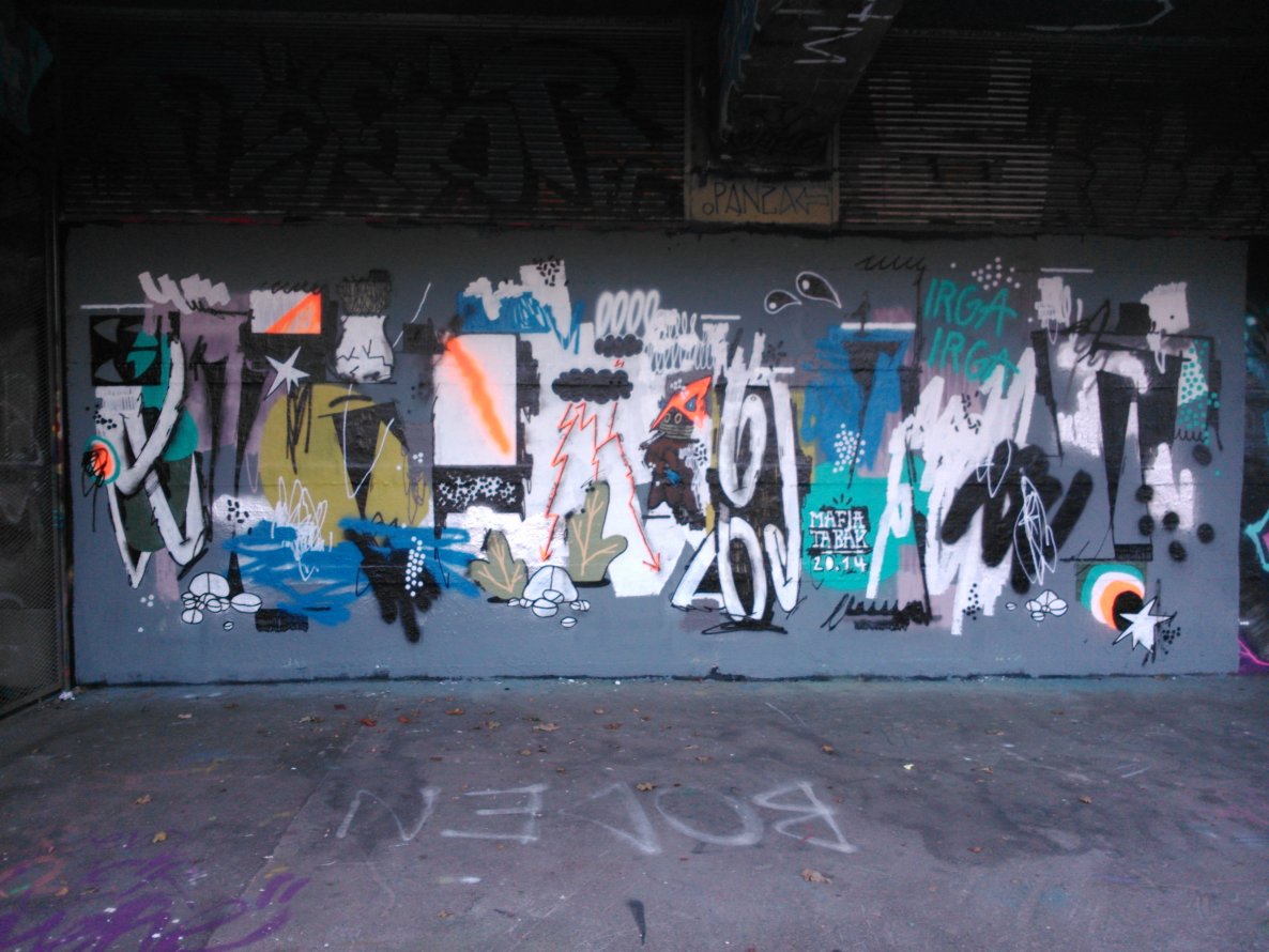 Graffiti Wall - Photo by Ghostwritter