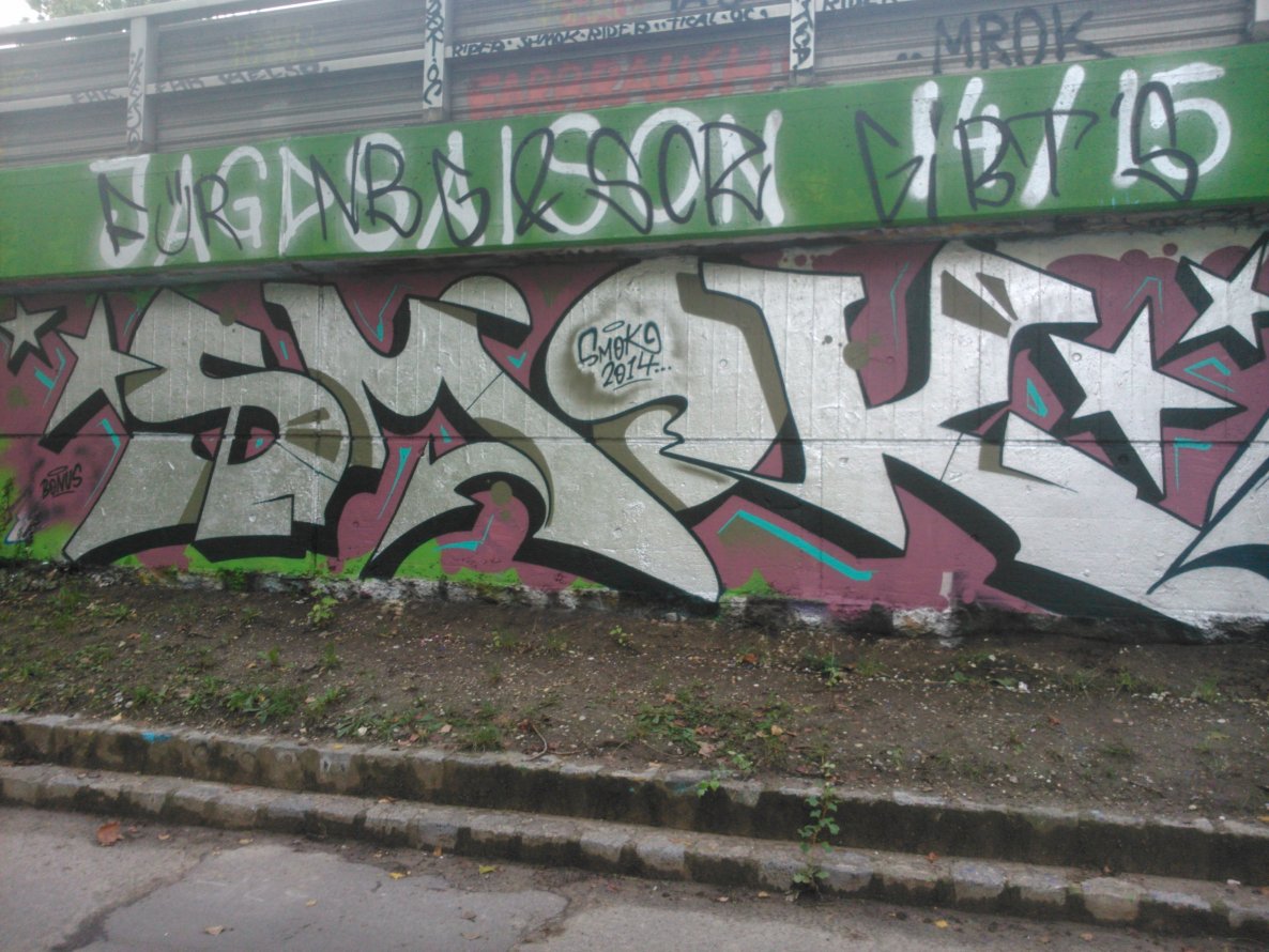 Graffiti Wall - Photo by Ghostwritter