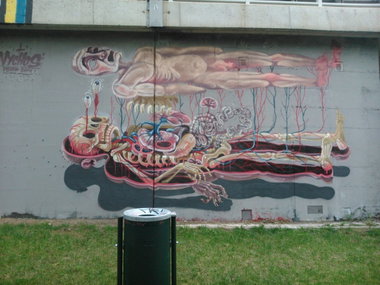 Graffiti Wall - Photo by Ghostwritter - NYCHOS