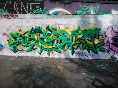 Graffiti Wall - Photo by Ghostwritter