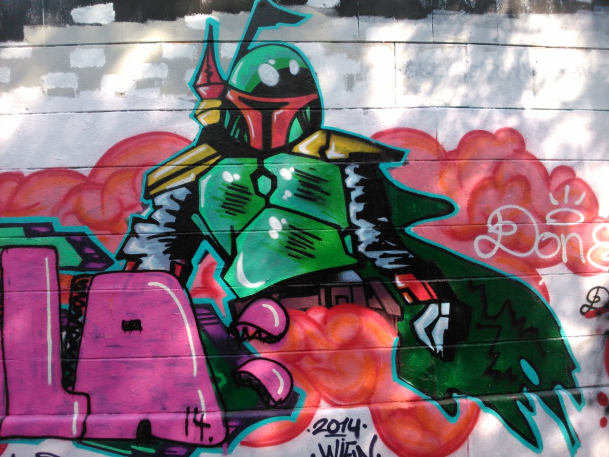 Graffiti Wall - Photo by Ghostwritter