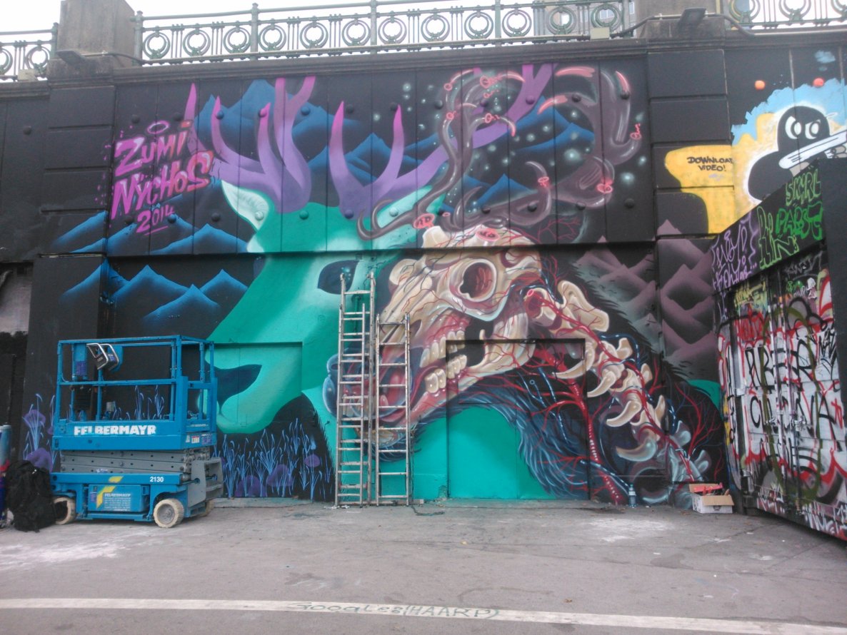 Graffiti Wall - Photo by Ghostwritter