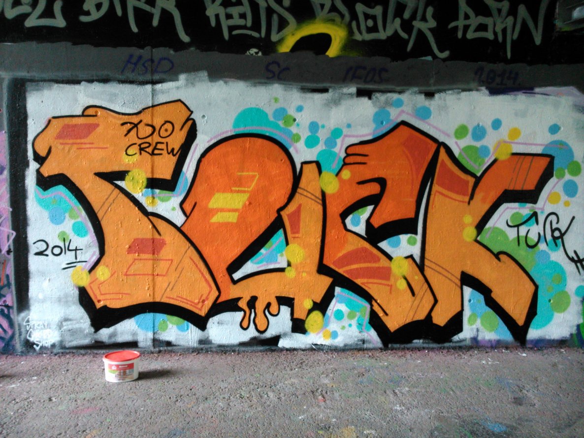 Graffiti Wall - Photo by Ghostwritter