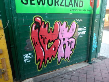 Graffiti Bombing - Photo by Ghostwritter