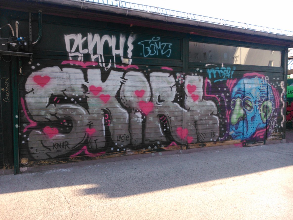 Graffiti Wall - Photo by Ghostwritter