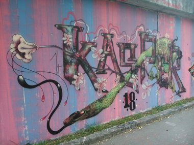 Graffiti Wall - Photo by Ghostwritter