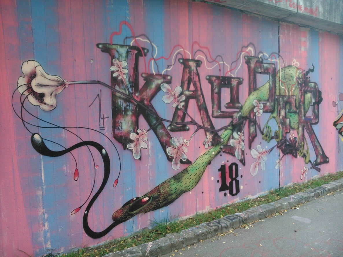 Graffiti Wall - Photo by Ghostwritter