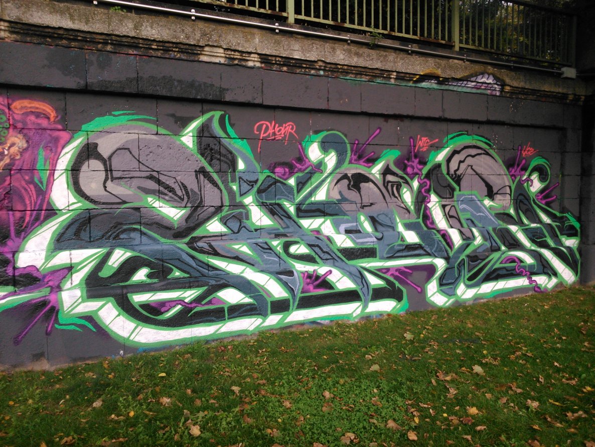 Graffiti Wall - Photo by Ghostwritter