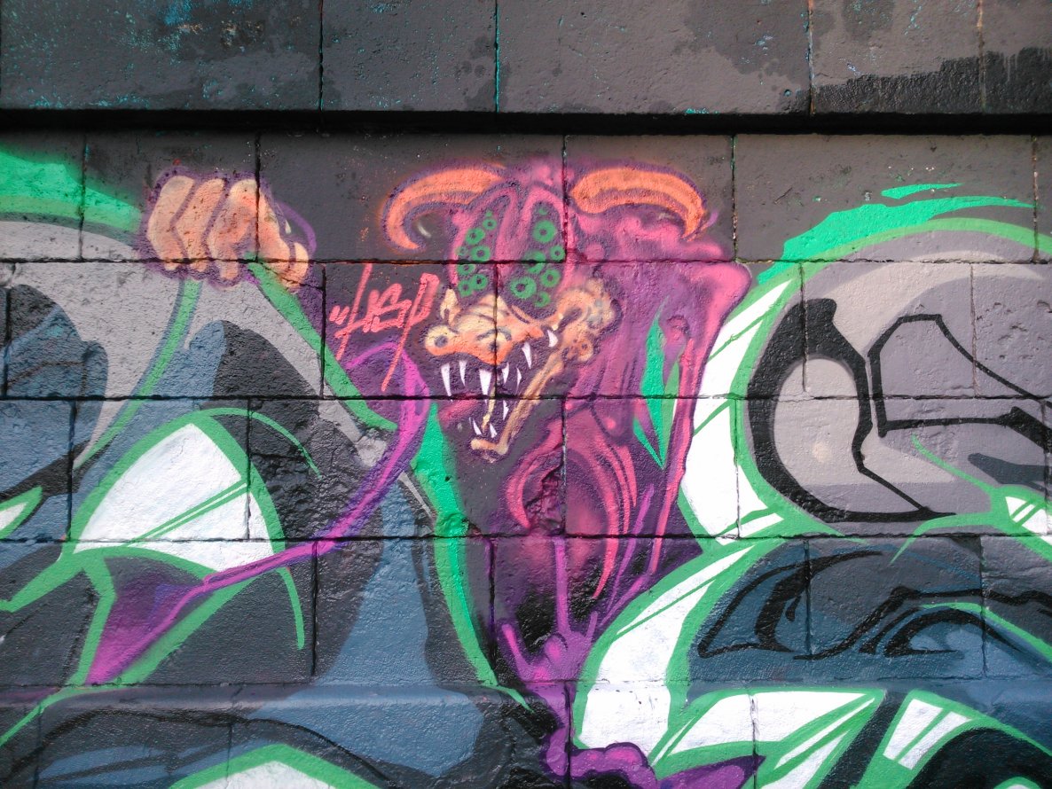 Graffiti Wall - Photo by Ghostwritter
