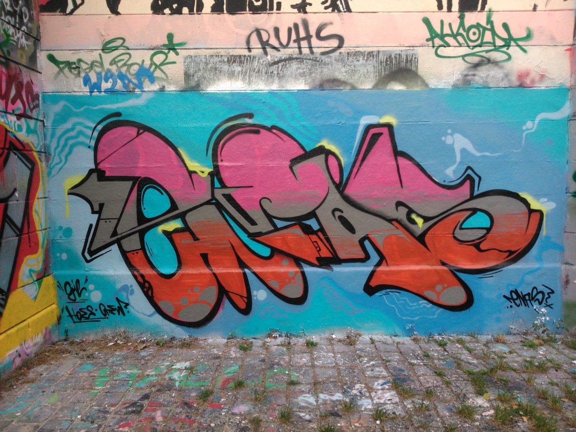 Graffiti Wall - Photo by Ghostwritter