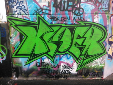 Graffiti Wall - Photo by Ghostwritter