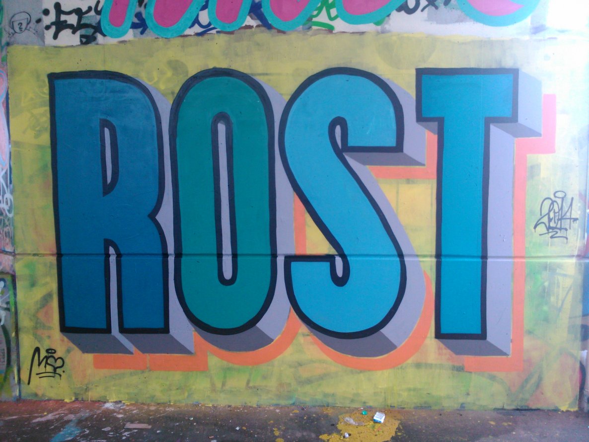 Graffiti Wall - Photo by Ghostwritter