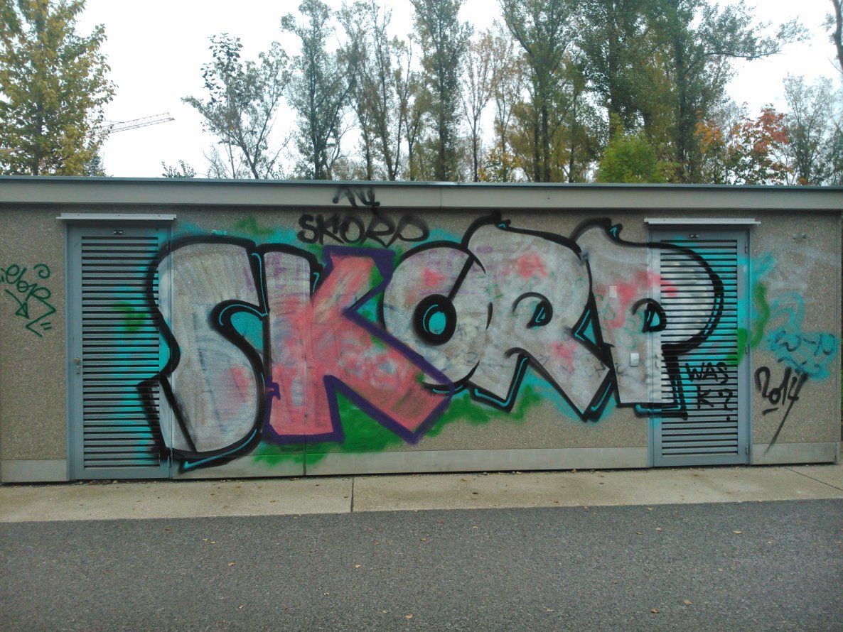 Graffiti Bombing - Photo by Ghostwritter