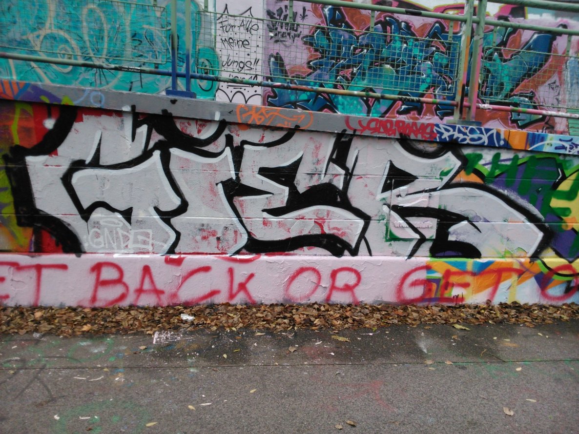 Graffiti Wall - Photo by Ghostwritter