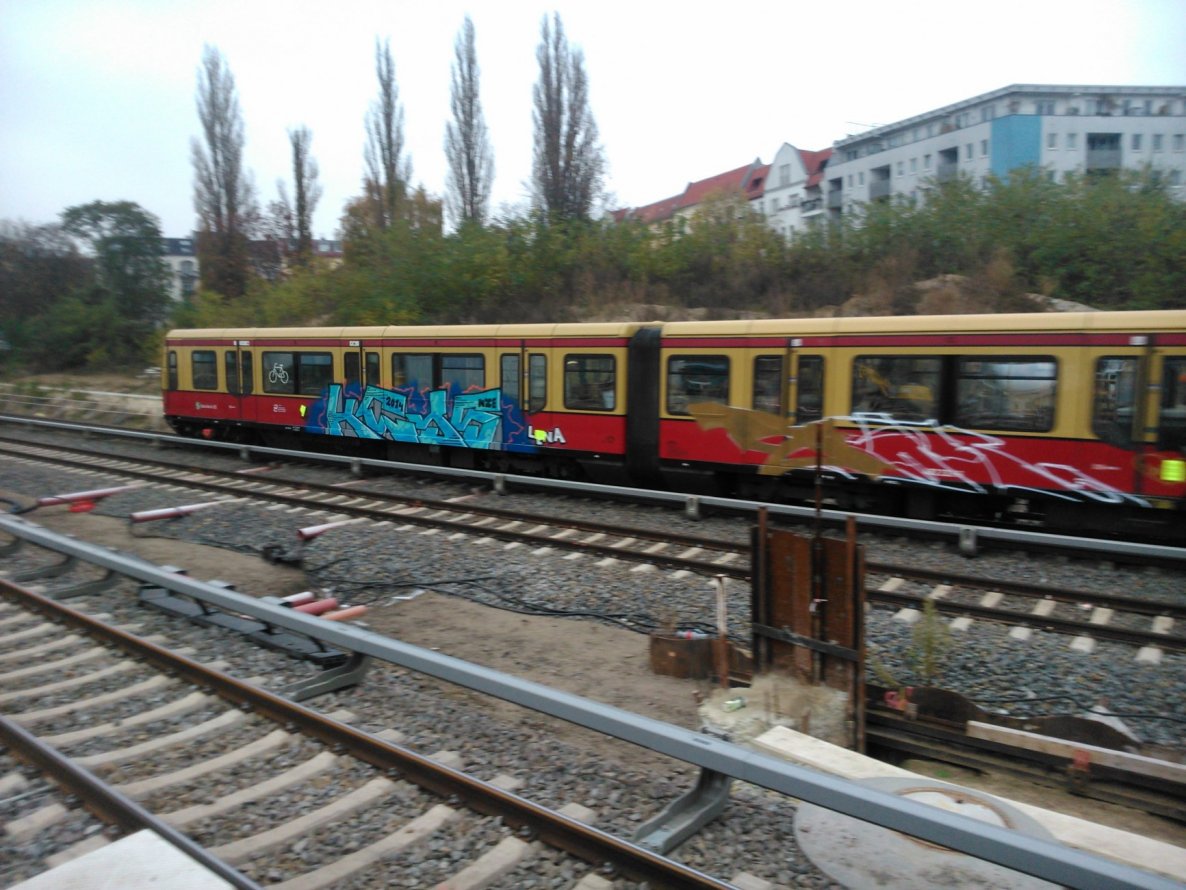 Graffiti Train - Photo by Ghostwritter