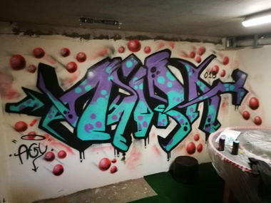 Graffiti Wall - Photo by GiRa