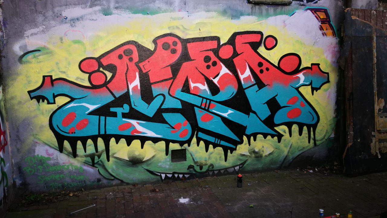 Graffiti Wall - Photo by GiRa