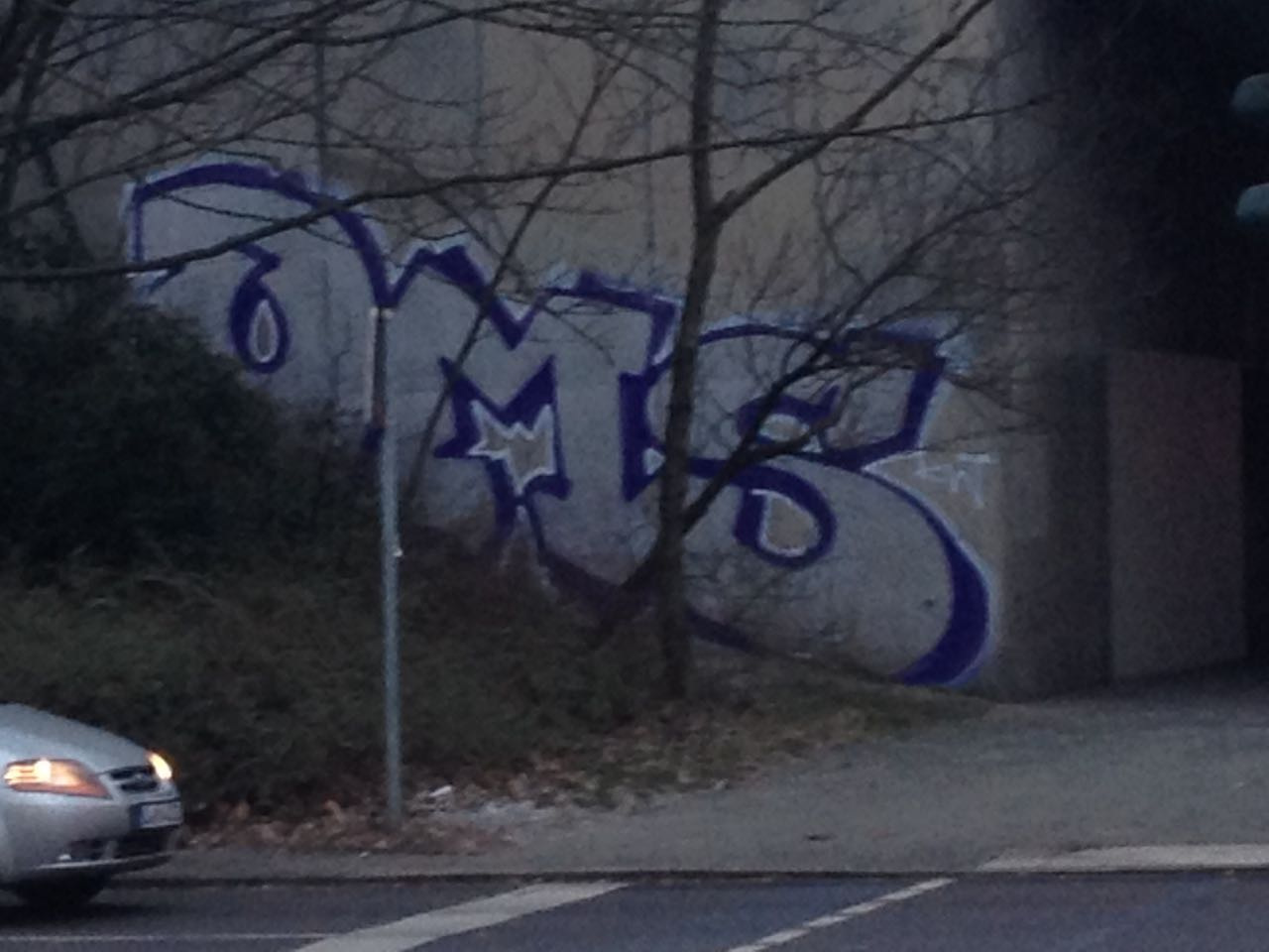 Graffiti Bombing in Drehort - Photo by GiseOms - OMS, gise, giseone (2017)