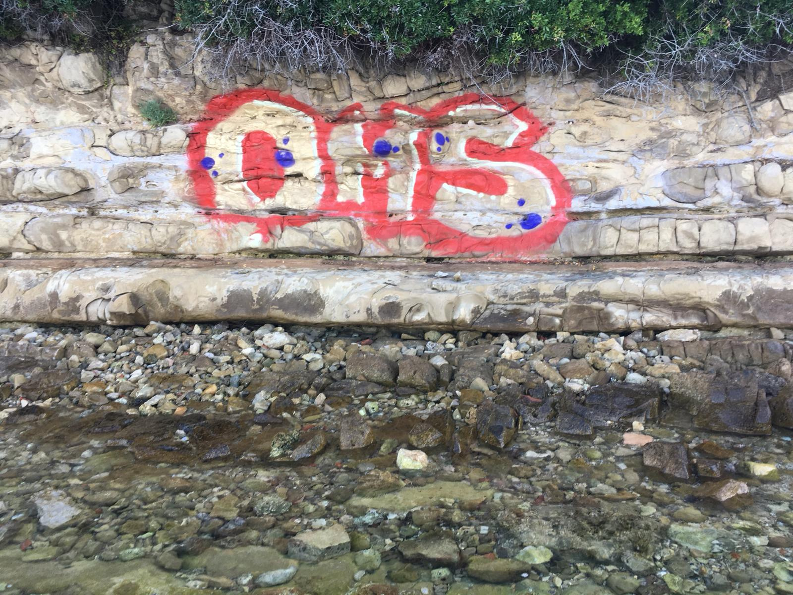 Graffiti Bombing in Drehort - Photo by GiseOms - oms, omscrew, oms42 (2018)