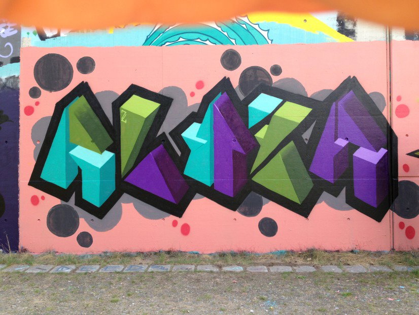 Graffiti Wall in Hamburg - Photo by Glaze - Glaze, Heimfeld, Hamburg (2013)