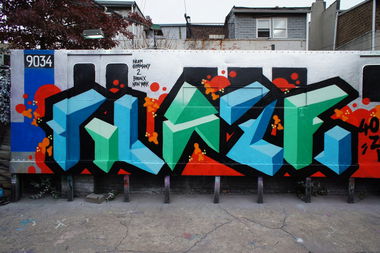 Graffiti Wall in New York - Photo by Glaze - glaze, new, york (2013)