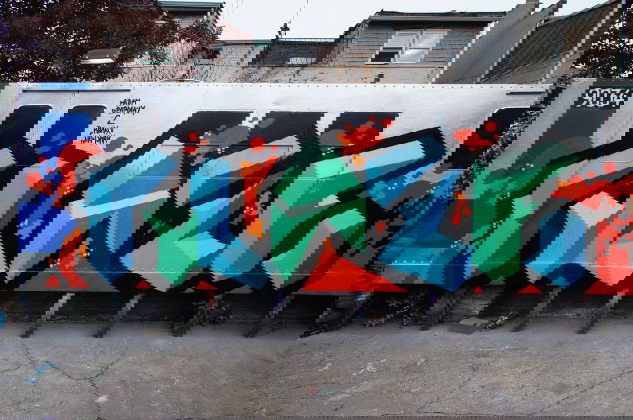 Graffiti Wall in New York - Photo by Glaze - glaze, new, york (2013)