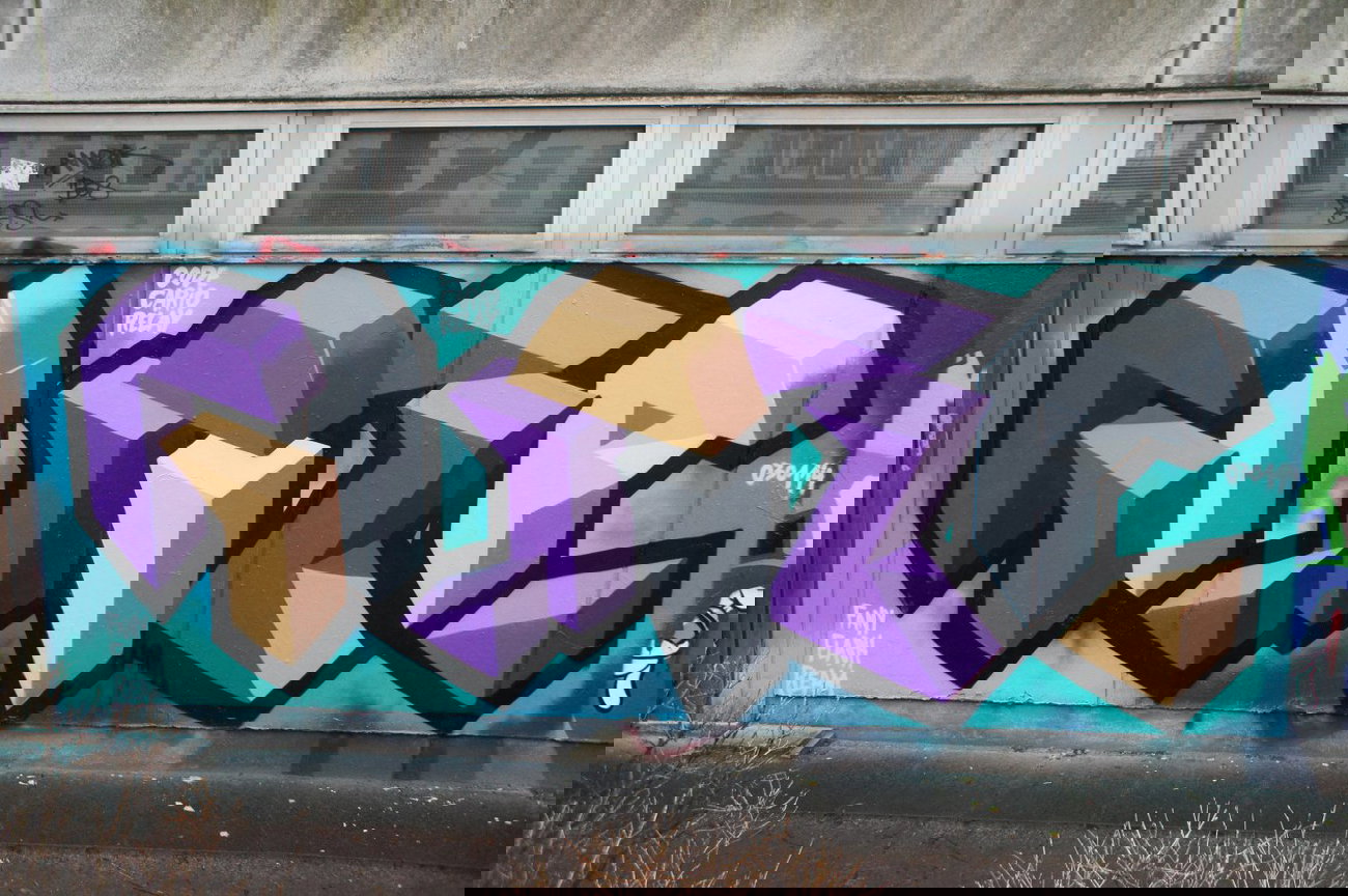 Graffiti Wall in Hamburg - Photo by Glaze - glaze, hamburg (2014)