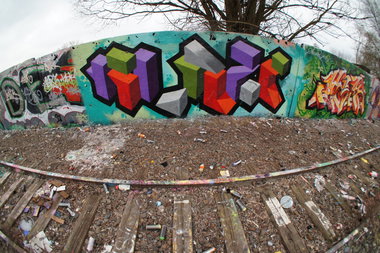 Graffiti Wall in Hamburg - Photo by Glaze - glaze (2014)