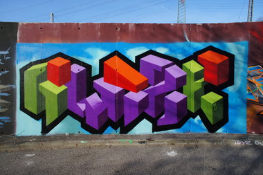 Graffiti Wall in Hamburg - Photo by Glaze - glaze (2014)