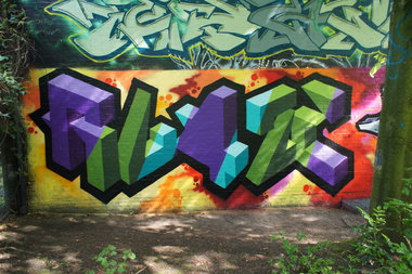 Graffiti Wall in Hamburg - Photo by Glaze - glaze, hamburg (2014)