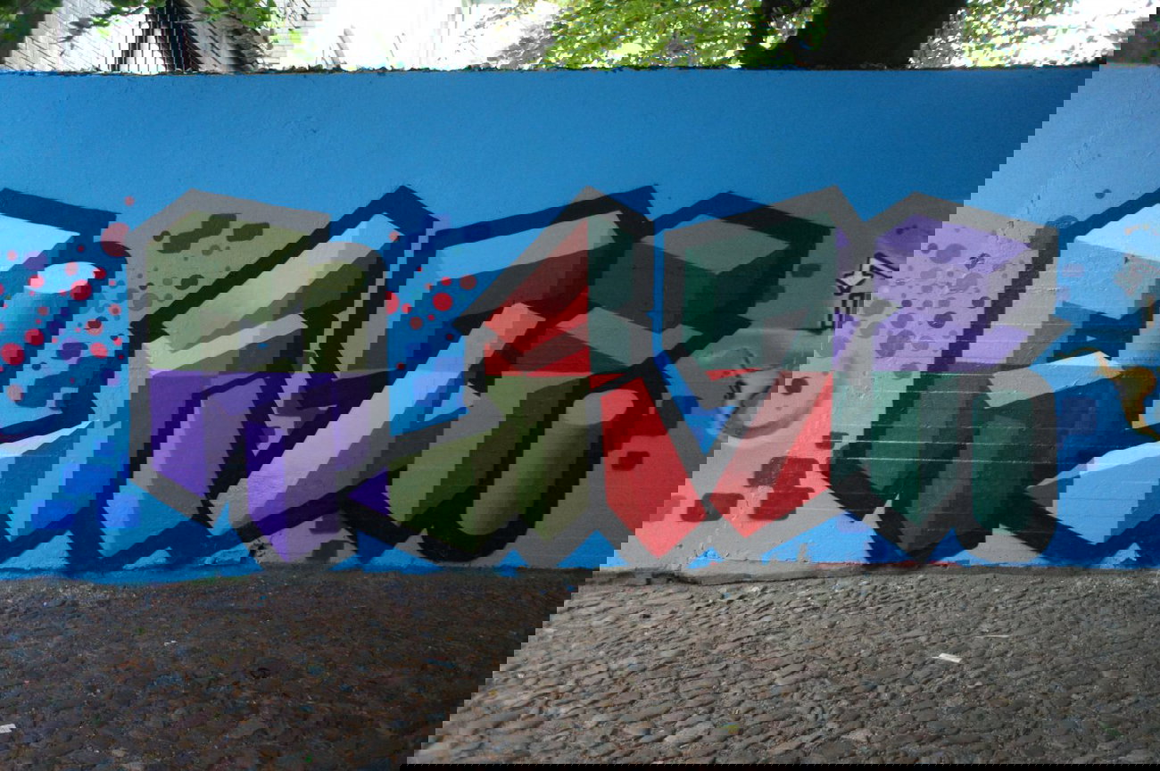 Graffiti Wall in Hamburg - Photo by Glaze - glaze (2014)