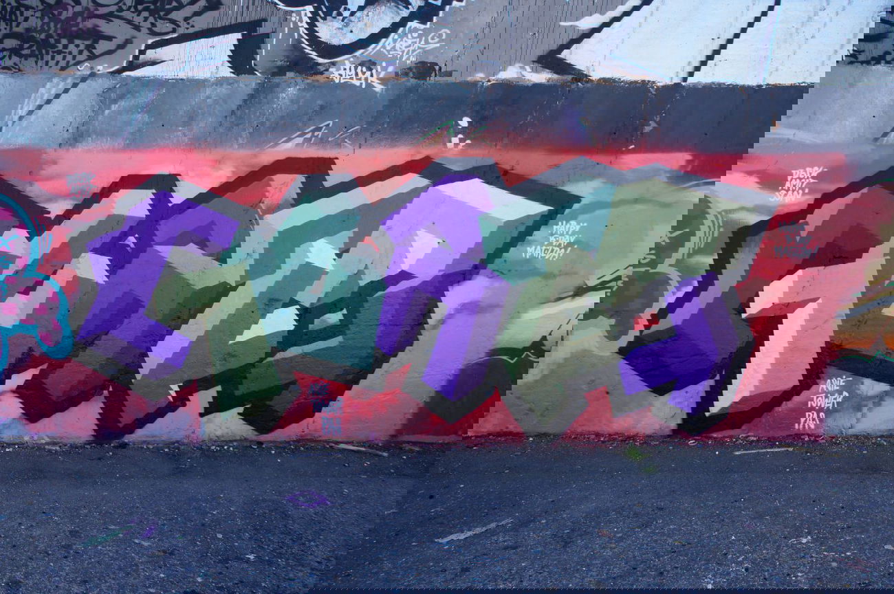 Graffiti Wall in Berlin - Photo by Glaze - glaze (2014)